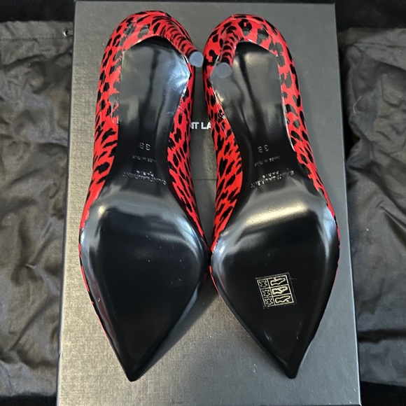 Saint Laurent YSL leopard pump size 38eu/7.5 us - Picture 5 of 7